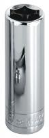 20K701 Socket, Extra Long Deep, 3/8Dr, 6Pt, 9/16 In