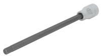 20K759 Hex Bit Socket, Long, 3/8 In Dr, 8mm