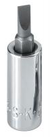 20K781 Screwdriver Bit Socket, Slotted, 3/8 Dr, #5
