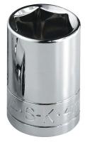20K802 Socket, Standard, 3/8 In Dr, 12 Pt, 15/16 In