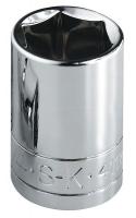 20K805 Socket, Standard, 3/8 In Dr, 12 Pt, 21mm