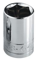 20K816 Socket, Standard, 3/8 In Dr, 6 Pt, 23mm