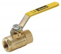 20K892 Brass Ball Valve, Inline, FNPT, 1/2 In