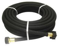 20L427 Water Hose, Rcycld Rubr, 1/2 In ID, 50 ft L