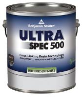 20R305 Interior Paint, Semi-Gloss, 1 gal, White Ic