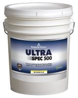 20U461 Interior Paint, Flat, 1 gal, Cream Fleece
