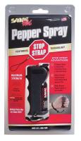 20W589 Pepper Spray w/Stop Strap, Black