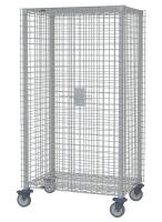 20W711 Mesh Security Cart, Epoxy Coat, 52x28x68