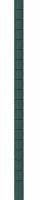 20W773 Wire Shelf Post, Steel, 74 In. H