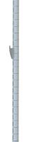 20W836 Wire Shelf Post, Steel, 54 In. H
