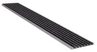 20X812 Safety Stair Nosing, Black, Extruded Alum
