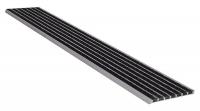 20X813 Safety Stair Nosing, Black, Extruded Alum