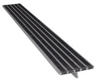20X840 Safety Stair Strip, Black, Extruded Alum