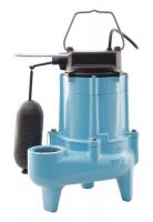20X861 Submersible Sewage Pump, 4/10 HP