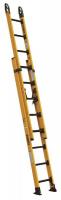 20Y005 Extension Ladder, Fiberglass, 13 ft., IAA