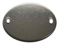 20Y557 SS Oval 3/4x1-11/32, PK100