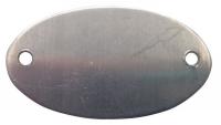 20Y558 AL Oval 1x1-7/8, PK100