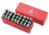 20Y586 Hand Stamp, 5/16 In, Letter Set