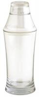 20Y762 Cocktail Shaker, Clear, 17 oz., PK 4