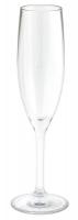 20Y766 Champagne Flute, Clear, 5 oz., PK 12
