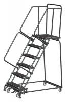 20Y798 Rolling Ladder, Steel, 60 In.H