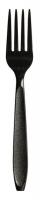 20Z591 Fork, Medium Weight, Black, PK 1000