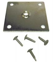 20Z864 Castor or Leg Mounting Plate, T Series