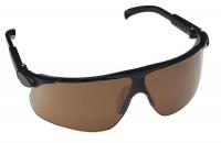 21A142 Safety Glasses, Bronze, Scratch-Resistant