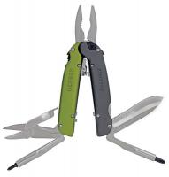 21A153 Multi-Tool, 12 Tools, 3-13/16 In, Green