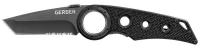 21A156 Folding Knife, Tanto, Serrated, 7-7/8In, Blk