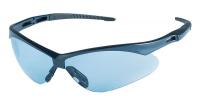 21A164 Safety Glasses, Light Blue, Scrtch-Rsstnt