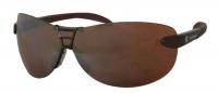 21A180 Safety Glasses, Brown Mirror Lens