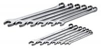 21A252 Combo Wrench Set, Long, 1/4-1 In, 13 Pc