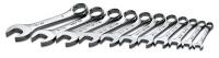 21A267 Combo Wrench Set, Short, 3/8-1 in., 11 Pc