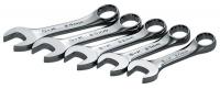 21A269 Combo Wrench Set, Short, 20-24mm, 5 Pc