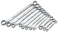 21A277 Box End Wrench Set, 3/8-11/16 in., 11 Pc