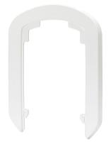 21A991 Dispenser Wall Plate, White, Pk 12