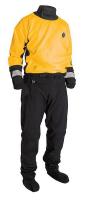 21AA22 Water Rescue Dry Suit, XXL, Yellow/Black