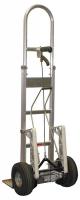 21AE17 Brake Hand Truck, Single Pin Handle