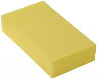21D044 Sponge, Yellow, 7-1/2In L, 4-1/5In W, PK24