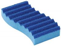 21D045 Scrub Sponge, Blue, 5-5/8In L, PK5