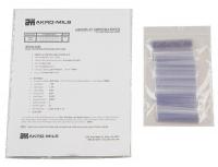 21D064 Card Stock Holder, 13/16 x 3 In., PK 25