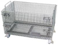 21D069 Wire Mesh Container, 22H x 32W x 20D