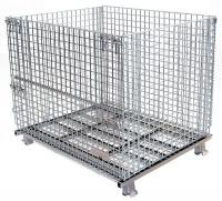 21D072 Wire Mesh Container, 42H x 48W x 40D