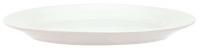 21D217 Platter, 9-1/2 x 6-3/4 In., Alp Wht, PK 24