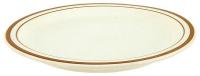 21D369 Plate, 5-1/2 In., Brown, PK 36