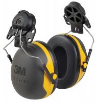 21DE20 Cap-Mounted Ear Muff, NRR 24, Blk/Ylw