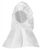 21DK06 Disposable Hood, 18 in L, White, PK 50