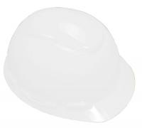 21E361 Hard Hat, 4 pt Pinlock, HDPE, White