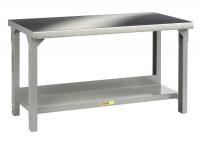 21E720 Workbench, SS Top, 27-41Hx72Wx30D